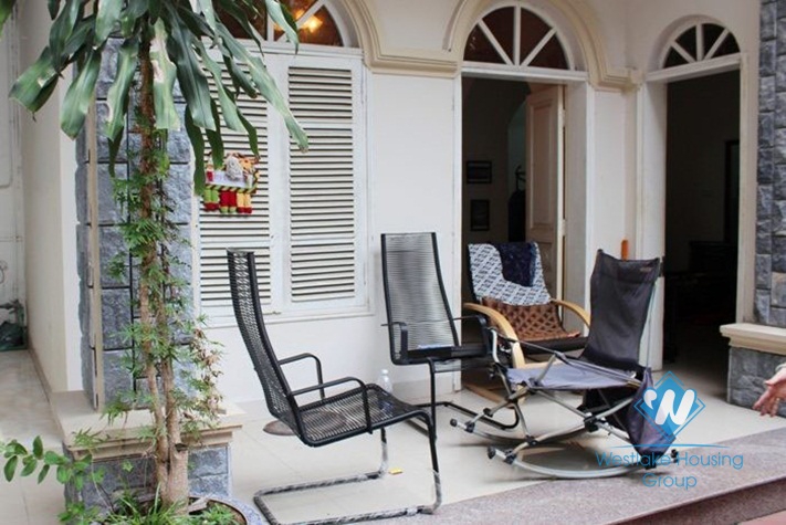 Garden house for rent in Ba Dinh near Ho Chi Minh mausoleum